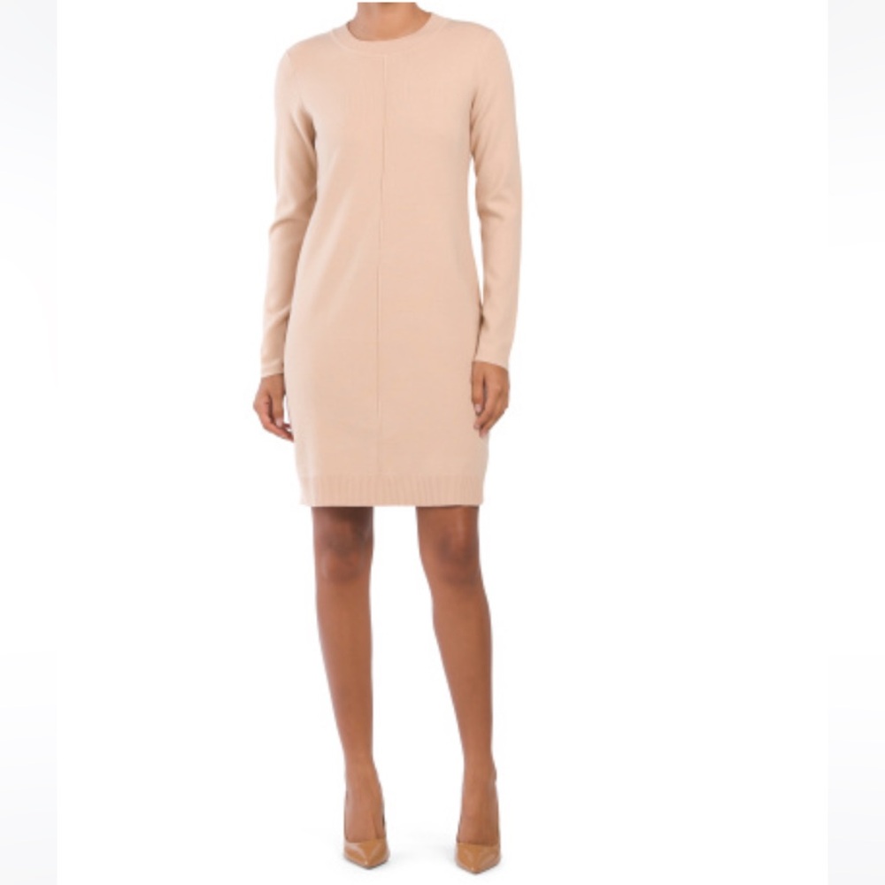 Tahari sweater dress